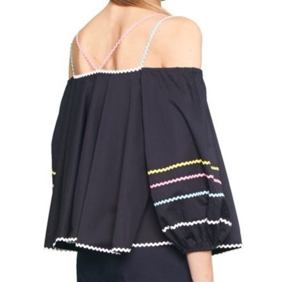 ANNA OCTOBER OFF THE SHOULDER SWING SILHOUETTE TOP - Picture 3 of 3